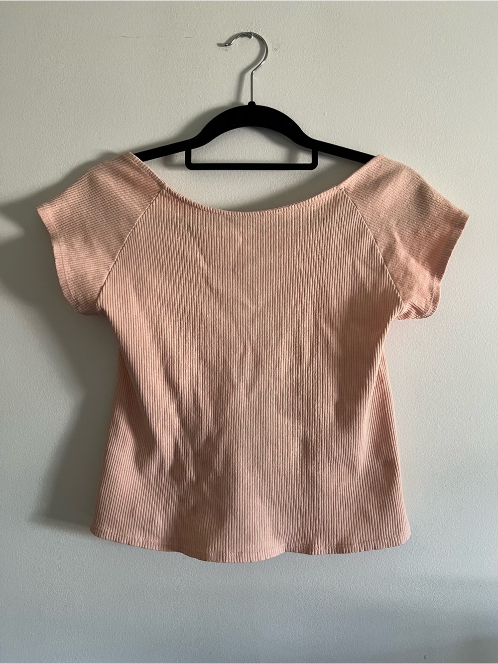26) NWT Aerie Ribbed Open Back top - size large